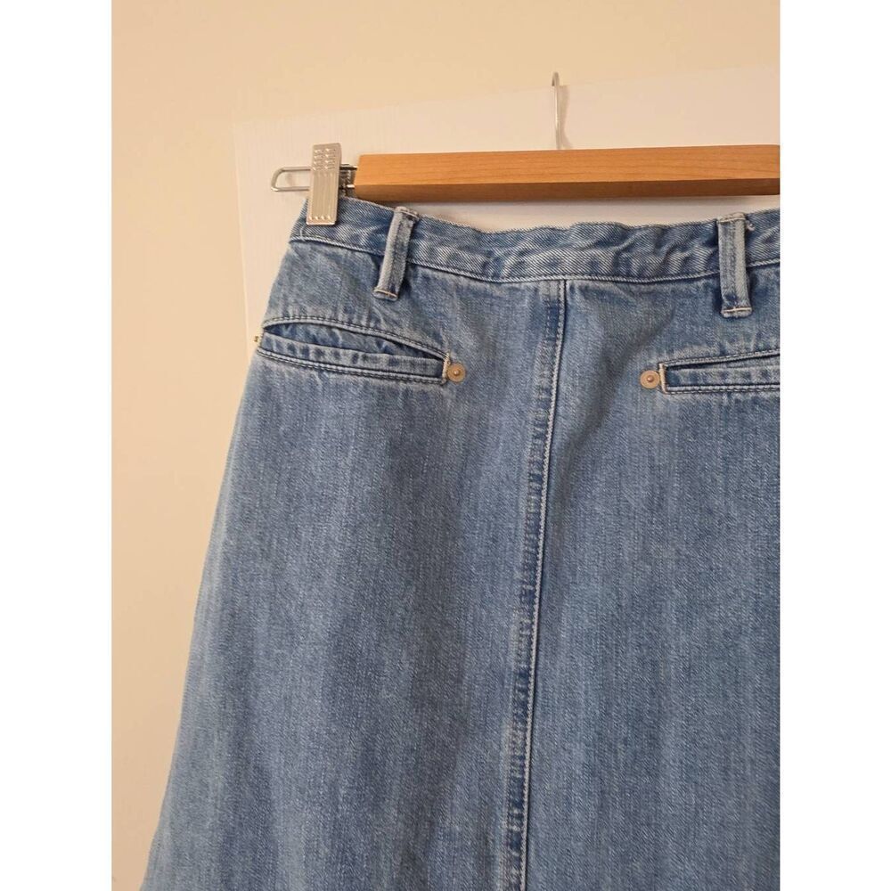 Thakoon Denim Midi Skirt 4 - Picture 3 of 9
